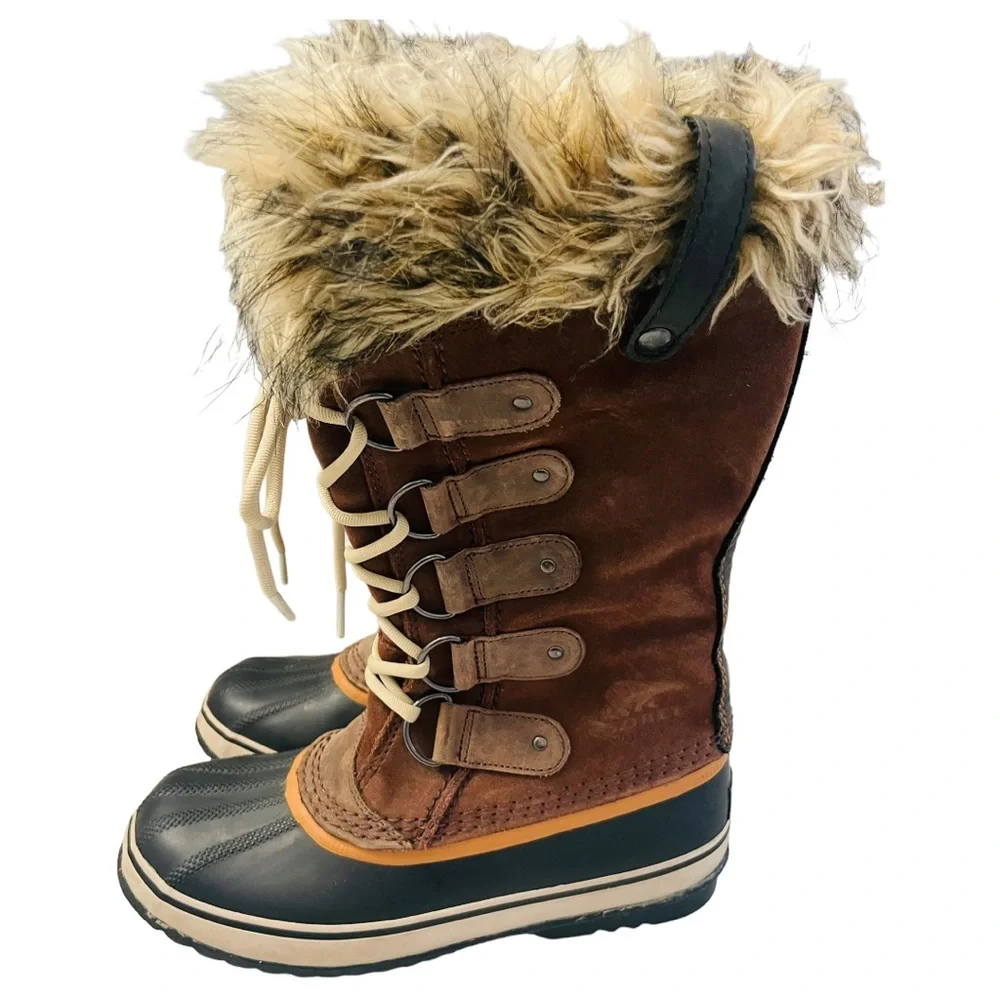 Sorel Brown and Black Winter Boots - Picture 3 of 9